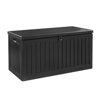 Thumbnail for Gardeon Outdoor Storage Box Container Garden Toy Indoor Tool Chest Sheds 270L Black - Outdoor Immersion