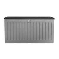 Thumbnail for Gardeon Outdoor Storage Box Container Garden Toy Indoor Tool Chest Sheds 270L Dark Grey - Outdoor Immersion