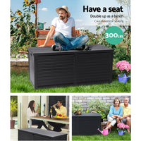 Thumbnail for Gardeon Outdoor Storage Box Container Indoor Garden Toy Tool Sheds Chest 490L - Outdoor Immersion