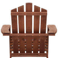 Thumbnail for Gardeon Outdoor Sun Lounge Beach Chairs Table Setting Wooden Adirondack Patio Brown Chair - Outdoor Immersion