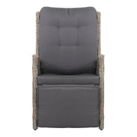 Thumbnail for Gardeon Sun lounge Setting Recliner Chair Outdoor Furniture Patio Wicker Sofa - Outdoor Immersion