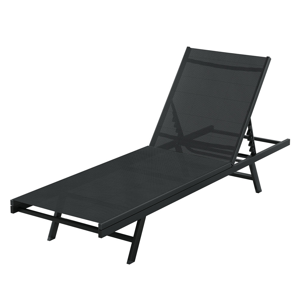 Gardeon Sun Lounger Outdoor Lounge Setting Chair Adjustable Patio Furniture Pool - Outdoor Immersion