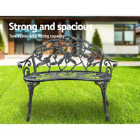 Thumbnail for Gardeon Victorian Garden Bench - Green - Outdoor Immersion