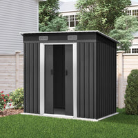 Thumbnail for Giantz Garden Shed 1.94x1.21M Sheds Outdoor Storage Workshop House Tool Shelter Sliding Door - Outdoor Immersion