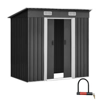 Thumbnail for Giantz Garden Shed 1.94x1.21M Sheds Outdoor Storage Workshop House Tool Shelter Sliding Door - Outdoor Immersion
