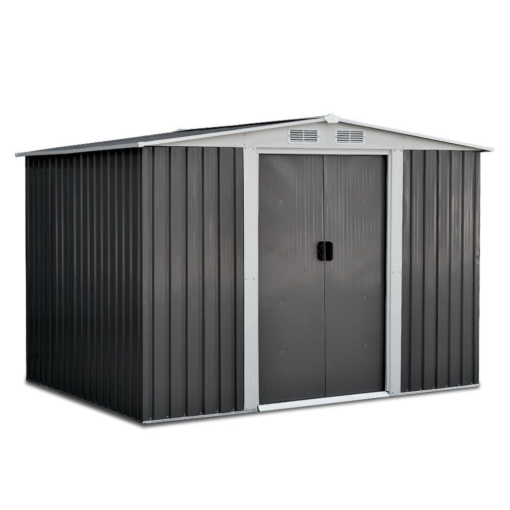 Giantz Garden Shed Outdoor Storage Sheds Tool Workshop 2.58X2.07M - Outdoor Immersion