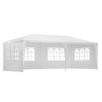 Thumbnail for Instahut Gazebo 3x6 Outdoor Marquee Side Wall Party Wedding Tent Camping White - Outdoor Immersion