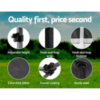 Thumbnail for Instahut Gazebo 3x6 Pop Up Marquee Folding Tent Wedding Gazebos Camping Outdoor Shade Canopy Black - Outdoor Immersion