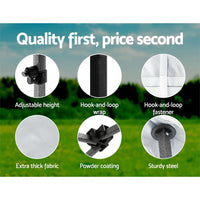 Thumbnail for Instahut Gazebo 3x6 Pop Up Marquee Folding Tent Wedding Gazebos Camping Outdoor Shade Canopy White - Outdoor Immersion