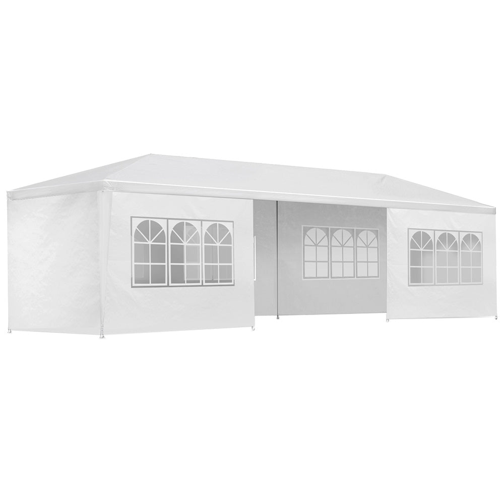 Instahut Gazebo 3x9 Outdoor Marquee Gazebos Wedding Party Camping Tent 8 Wall Panels - Outdoor Immersion