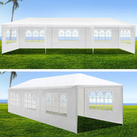 Thumbnail for Instahut Gazebo 3x9 Outdoor Marquee Gazebos Wedding Party Camping Tent 8 Wall Panels - Outdoor Immersion