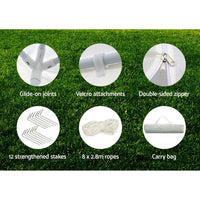Thumbnail for Instahut Gazebo 3x9 Outdoor Marquee Party Wedding Outdoor Tent Canopy Camping - Outdoor Immersion