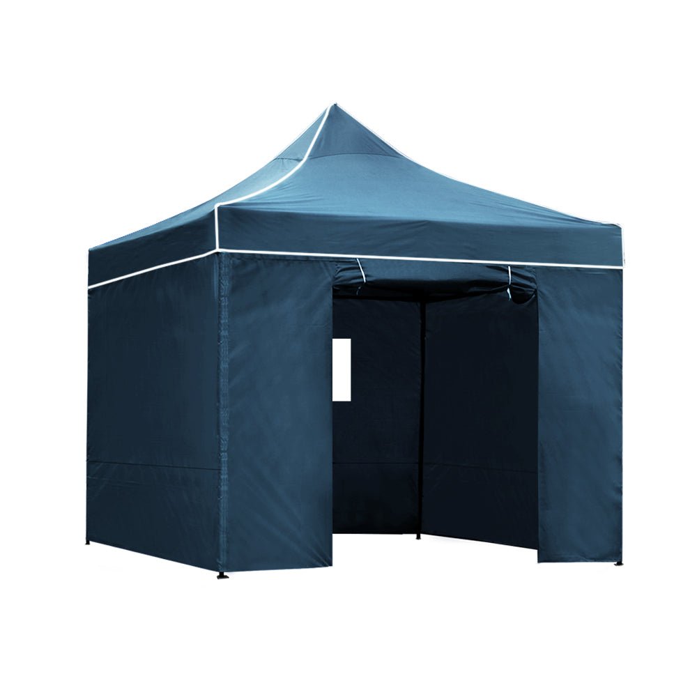 Instahut Gazebo Pop Up Marquee 3x3 Outdoor Camping Gazebos Tent Wedding Folding - Outdoor Immersion