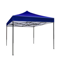 Thumbnail for Instahut Gazebo Pop Up Marquee 3x3 Outdoor Tent Folding Wedding Gazebos Blue - Outdoor Immersion