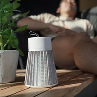 Thumbnail for JY Electric Lightning Mosquito Killer Lamp - Grey - Outdoor Immersion