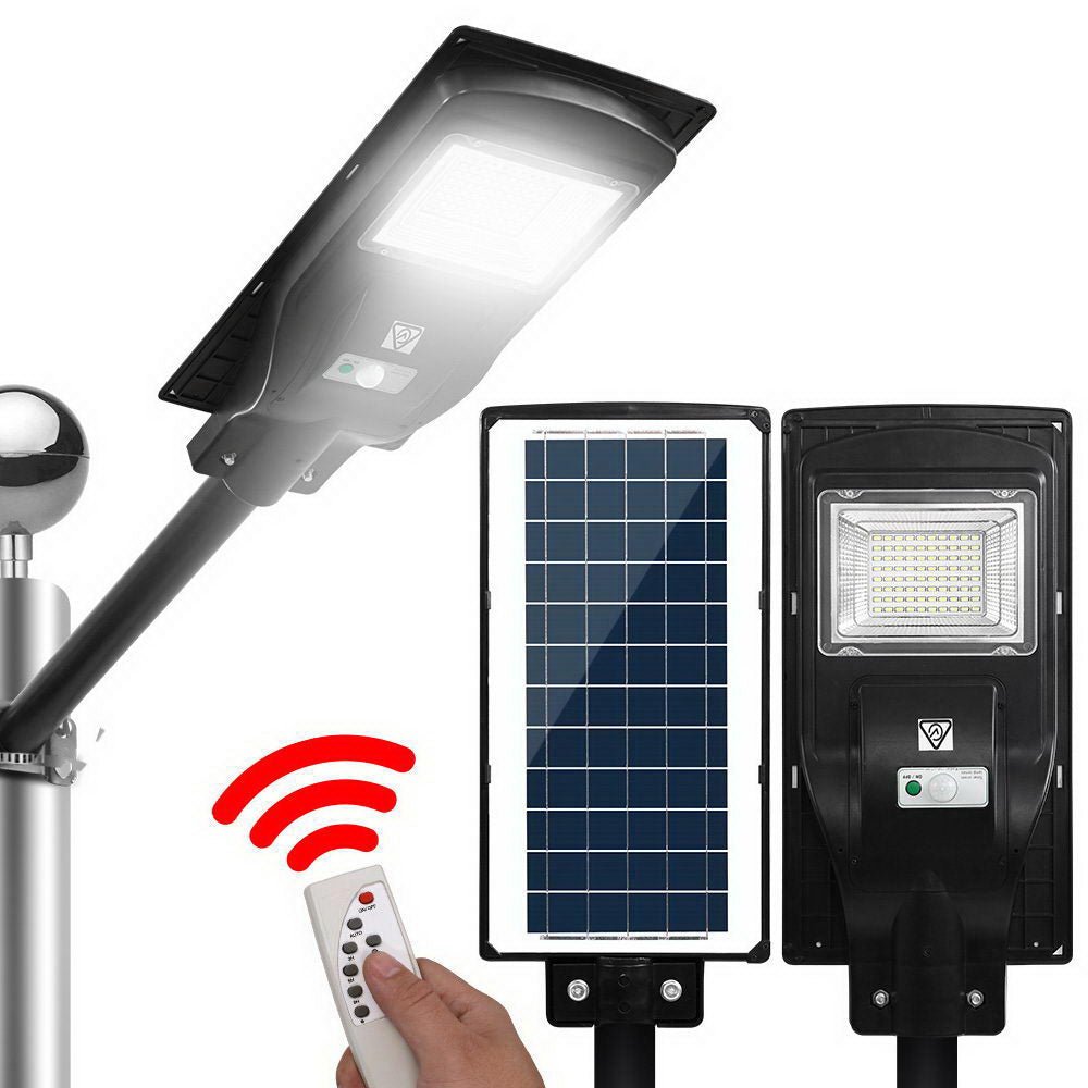 LED Solar Street Flood Light Motion Sensor Remote Outdoor Garden Lamp Lights 90W - Outdoor Immersion