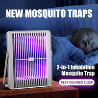 Thumbnail for LIFEBEA Electric Insect Killer Mosquito Pest Fly Bug Zapper Catcher Trap Lamp for Home or Outdoor Portable Camping,2000 mAh Rechargeable - Outdoor Immersion