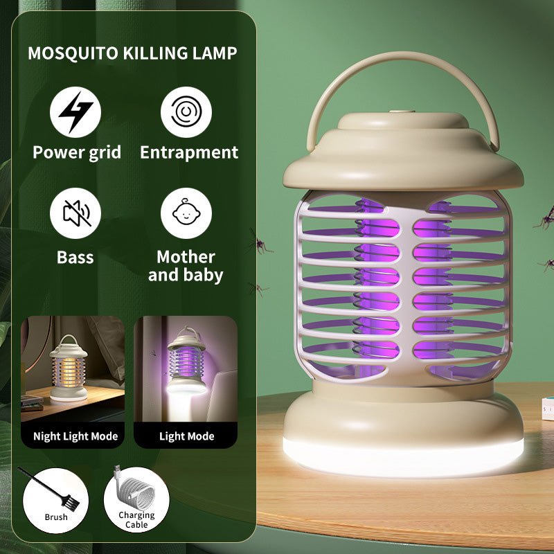 LIFEBEA Electric Insect Killer Mosquito Pest Fly Bug Zapper Catcher Trap Lamp Mosquito Repellent Light for Home or Outdoor Portable Camping - Outdoor Immersion