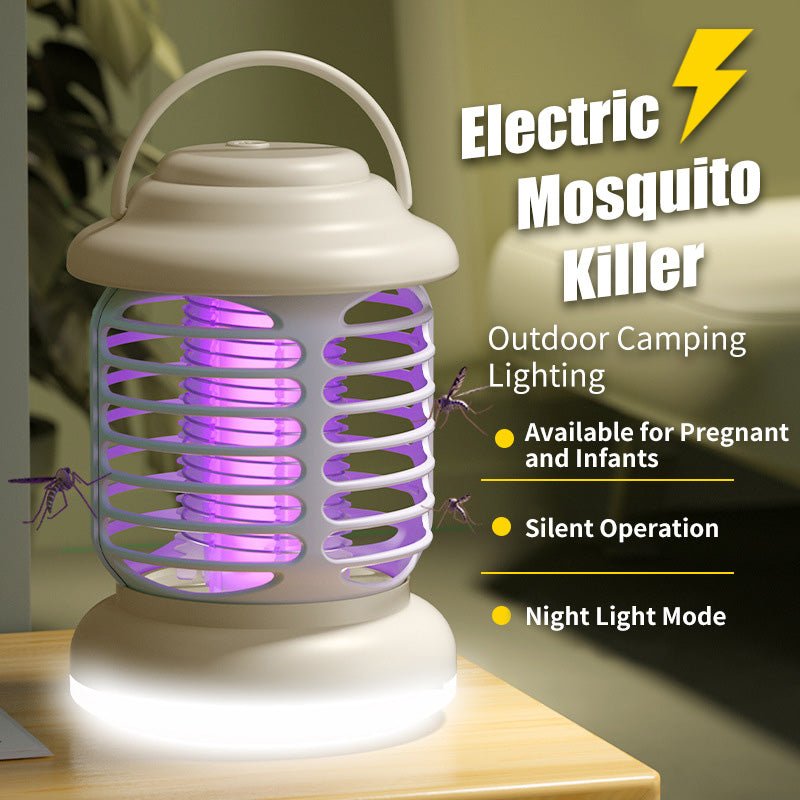 LIFEBEA Electric Insect Killer Mosquito Pest Fly Bug Zapper Catcher Trap Lamp Mosquito Repellent Light for Home or Outdoor Portable Camping - Outdoor Immersion