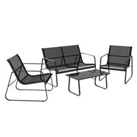 Thumbnail for Outdoor Textilene Lounge & Table Furniture For Garden Or Patio - Outdoor Immersion