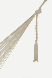 Thumbnail for Outdoor undercover cotton Mayan Legacy hammock with hand crocheted tassels King Size Marble - Outdoor Immersion