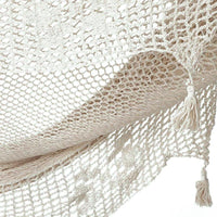 Thumbnail for Outdoor undercover cotton Mayan Legacy hammock with hand crocheted tassels King Size Marble - Outdoor Immersion