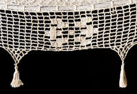 Thumbnail for Outdoor undercover cotton Mayan Legacy hammock with hand crocheted tassels King Size Marble - Outdoor Immersion