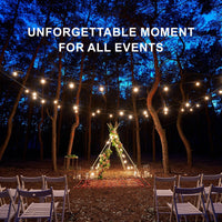 Thumbnail for Sansai 20 Bulbs 23M Festoon String Lights LED Waterproof Outdoor Christmas Party - Outdoor Immersion