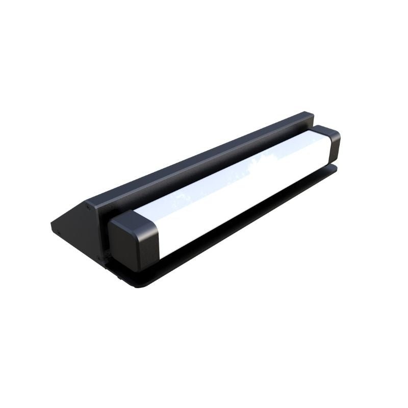 Solar LED Wall Light with Motion Sensor for Outdoor Walls and Business Signs - Outdoor Immersion