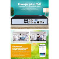 Thumbnail for UL-TECH 5 IN 1 4CH DVR Video Recorder CCTV Security System HDMI 1080P - Outdoor Immersion