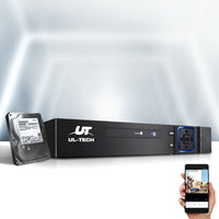 Thumbnail for UL-tech CCTV Security Camera System 4CH DVR 1080P 5in1 Recorder Video 4TB - Outdoor Immersion