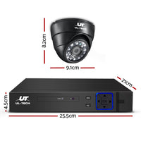 Thumbnail for UL-tech CCTV Security System 4CH DVR 4 Cameras 2TB Hard Drive - Outdoor Immersion