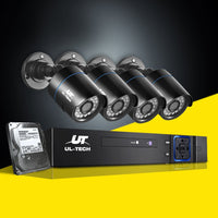 Thumbnail for UL-tech CCTV Security System 8CH DVR 4 Cameras 2TB Hard Drive - Outdoor Immersion