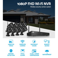 Thumbnail for UL-tech CCTV Wireless Security Camera System 8CH Home Outdoor WIFI 8 Square Cameras Kit 1TB - Outdoor Immersion